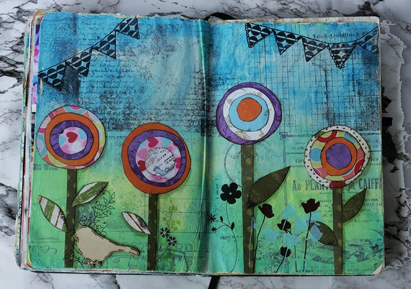 Art with gelli plates