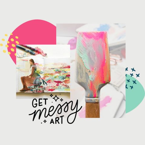 Get Messy Art Journal Community for Imperfect Artists