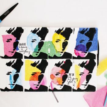 Drawing inspiration from Andy Warhol