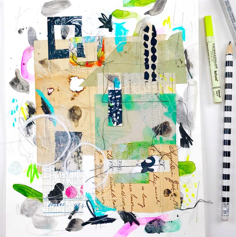 Roben-Marie Smith brings beauty into the world through art journaling