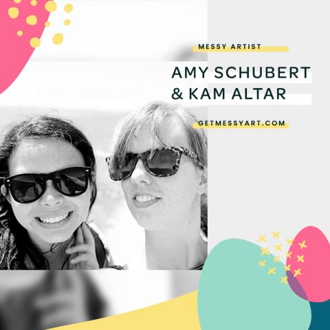 How Amy Schubert and Kam Altar Use Art as a Release from Their Type-A Tendencies