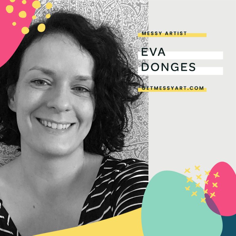 Eva Donges puts herself on the page.