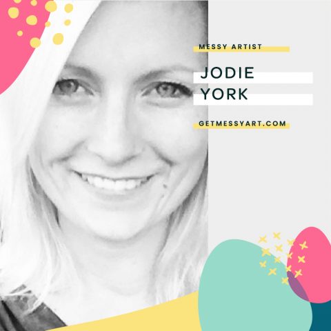 Jodie York feels free from rules and expectations in her art journey