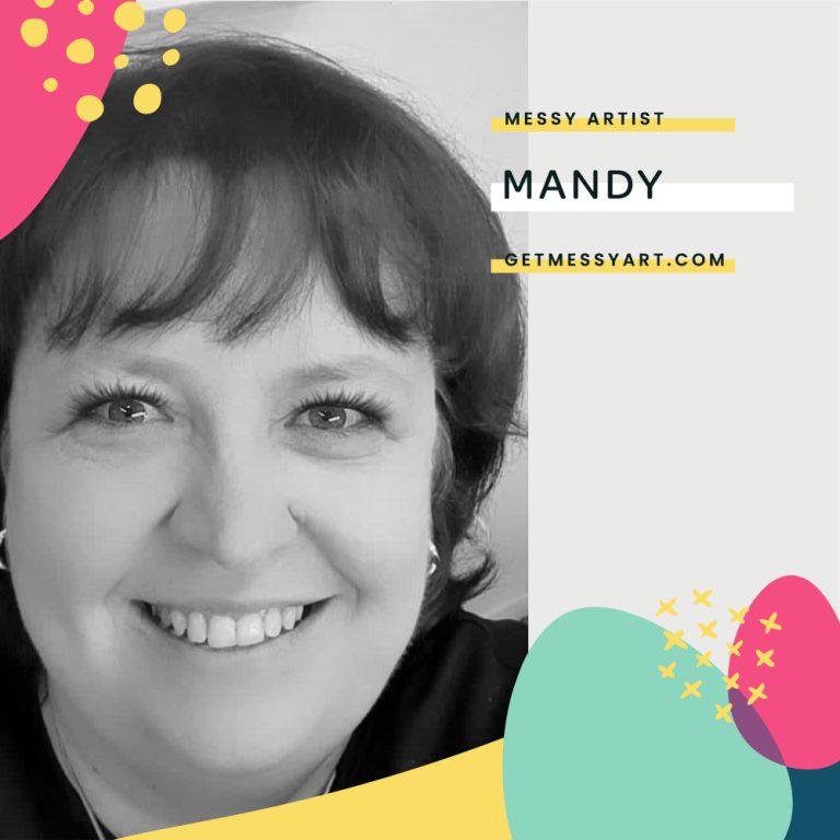 Mandy expects, accepts, and embraces imperfections in art