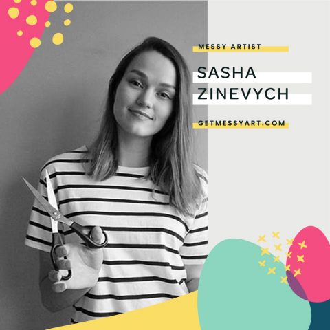 How Sasha Zinevych uses community to make her a better artist