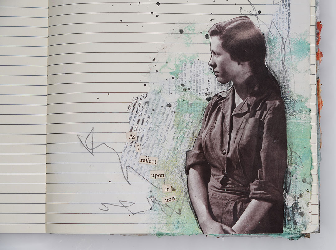 Grungy Papers by Melanie Theriault