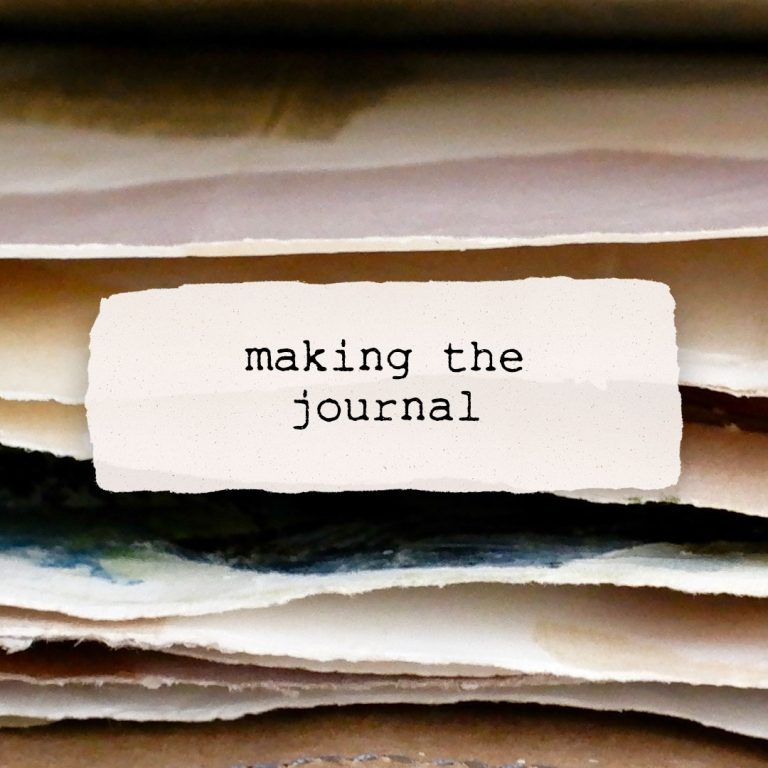 01 – Making the Journal