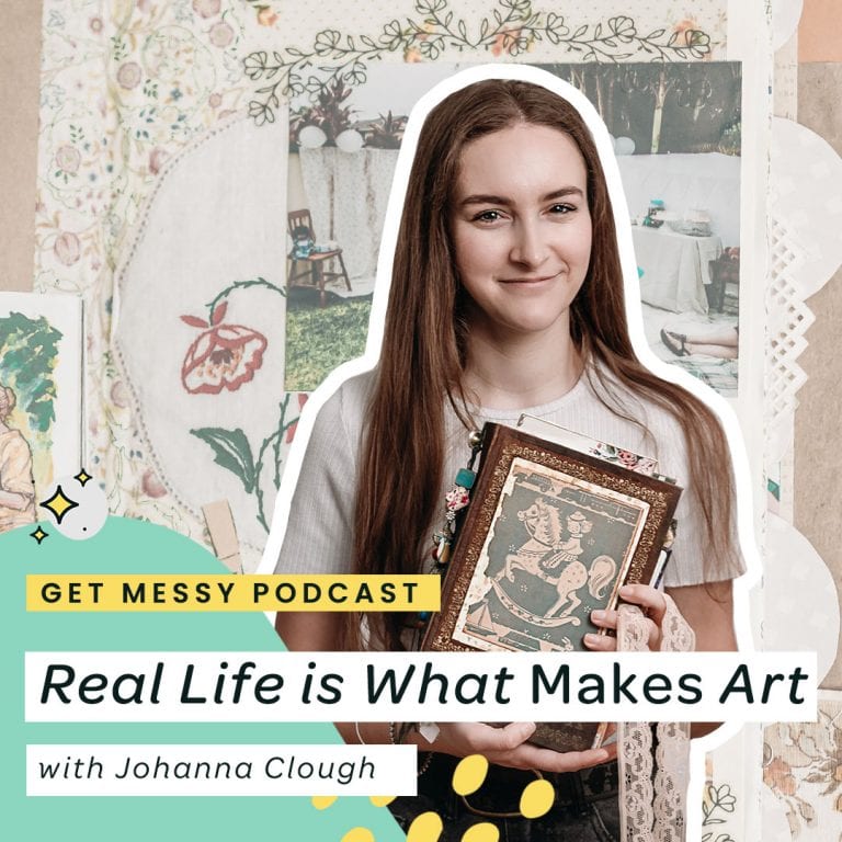 Real life is what makes art with Johanna Clough