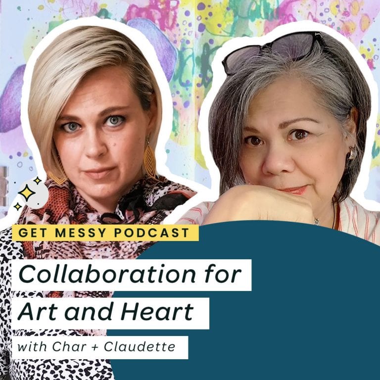 Collaboration for Art and Heart with Char + Claudette