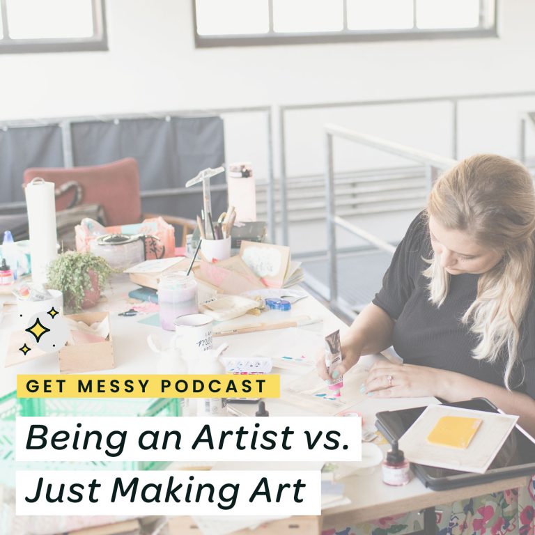 Being an Artist vs. Just Making Art