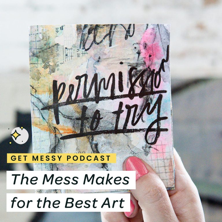 The mess makes for the BEST art