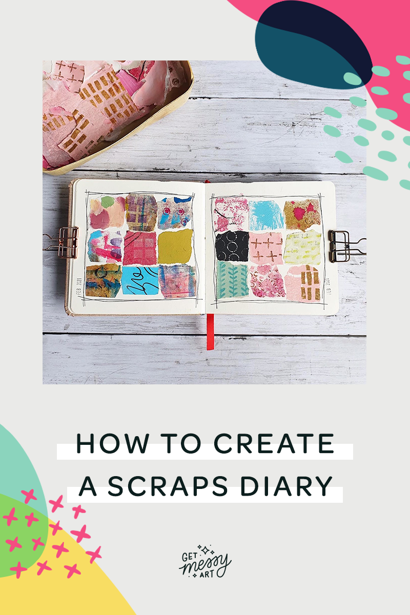 How to Create a Scraps Diary