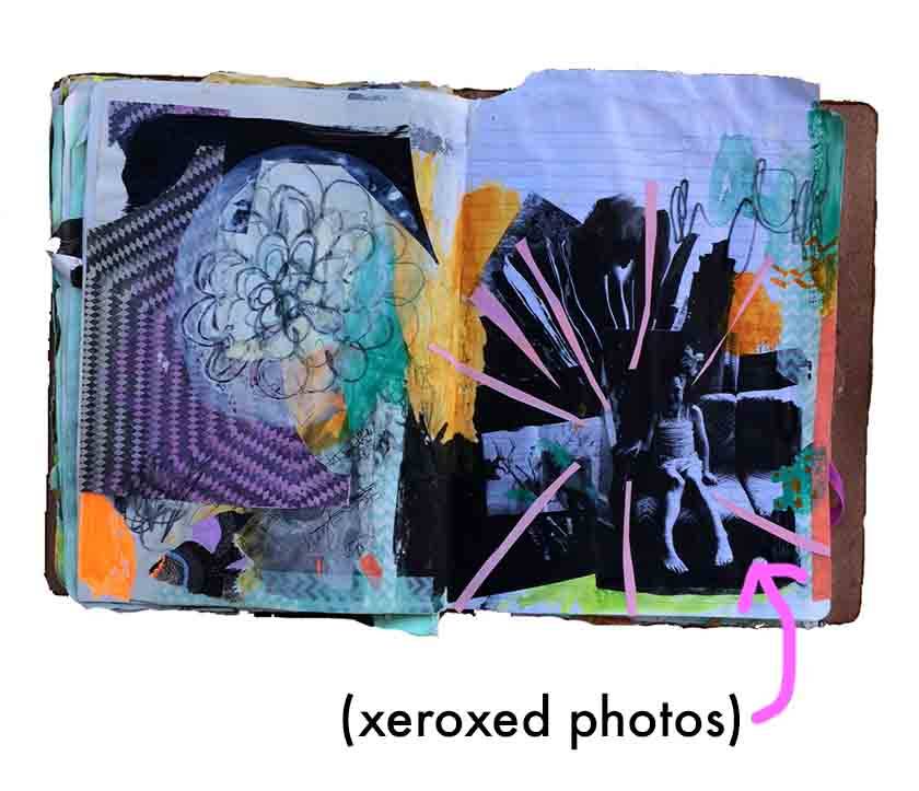 Xeroxing Photos To Use In Your Art Journal