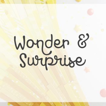 Lesson 5 – Wonder and Surprise